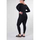 Long-Sleeve Jumpsuit