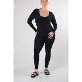 Long-Sleeve Jumpsuit