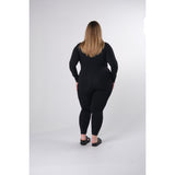 Long-Sleeve Jumpsuit