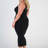 Sleeveless Ribbed Dress