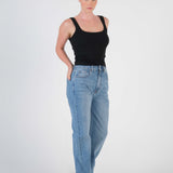 Ribbed Fitted Singlet