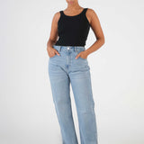 Split Hem Jean