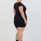 Short-Sleeve Jumpsuit