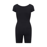 Short-Sleeve Jumpsuit