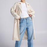 Cream Trench Coat
