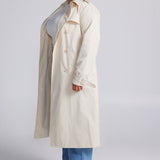 Cream Trench Coat