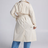 Cream Trench Coat