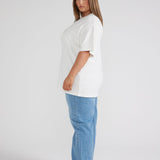 White Tee