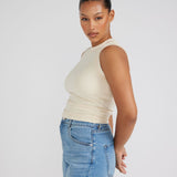 Cream Tank