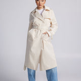 Cream Trench Coat